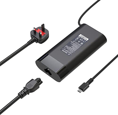 HotTopStar 90W USB-C Power Adapter,20V 4.5A Type-C Laptop Charger Compatible for HP Elitebook x360 1030 G2 G3 G4 G7 G8 HP Chromebook X360 ZBook Firefly 14 16 G10 Mobile Workstation TPN-DA08