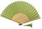 FANSOF.FANS Fabric Handheld Folding Hand Fan With a Tassel Grade A Bamboo Ribs for Women Girls Summer Party Event Favour Birthday Wedding Souvenir Gift (Pale Sage Green)