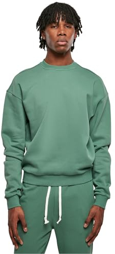Urban Classics Herren Sweatshirt Ultra Heavy Crew Leaf 4XL