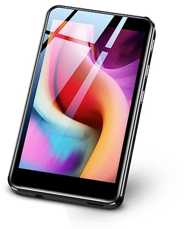 Lettore Mp3 Mp4 con Bluetooth, Lettore Musicale WiFi Mp4 Touch Screen da 4,0, Registratore di Lettore Audio Digitale Senza Perdita con Musica, Romanzi, Brevi Video per Android