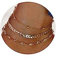 FUNEIA Fußkette Gold Damen 14K Vergoldet Boho Perlen Fußkettchen Mode Mehrschichtige Forever Herz Pearl CZ Fußkettchen Set Wasserfest Verstellbar Strand Fuß Schmuck für Frauen und Mädchen