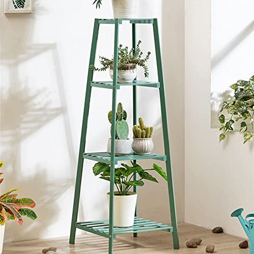 CLSMD Wooden Flower Stand - Ladder Planter Shelves - Multi Layer Vertical Planter Holder Flower Shelf Plant Display Stand Balcony Patio Yard Indoor Outdoor