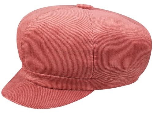 Kangol Unisex Spitfire Cord Mütze, Rouge-Rot, L