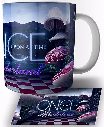 Once Upon a Time in Wonderland Keramik Becher 325ml Tasse Mug