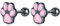 Ohrstecker Silber 925 Pfoten Schwarz Ohrringe Für Damen Mädchen Katzenpfote Hundepfote Rosa Katze Ohrringe Hypoallergene Schraubverschluss mit Echt Silber 925 Versch Stecker