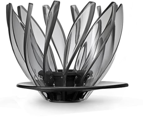 HARIO VDSU-02-TB V60 Dripper, Suiren 02, Black, for 1-4 Cups, Coffee, Hand Drip