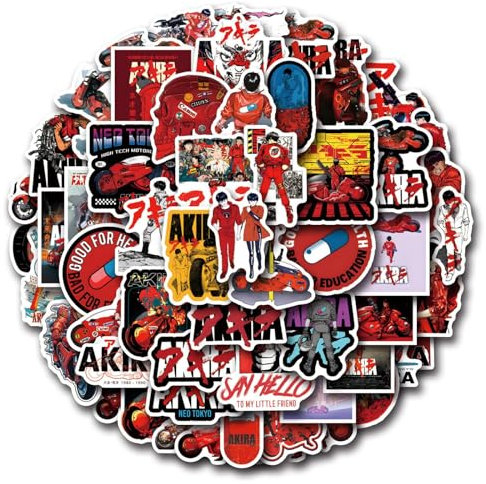 55pcs Cool Stickers for Adults Laptops,Funny Cartoon Stickers Vinyl Waterproof Decals for Teens Bumper Water Bottle Skateboard Luggage Phone Journal
