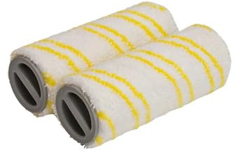 AQXYWUIO 2er-Pack Reinigungswalzenbürste Hauptbürste for FC3 FC5 Akku-Staubsauger Hartbodenreiniger Reinigungswalzenbürste