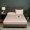Luofanfei Bambou Drap Housse 180x200cm Rose Bonnet 30 cm Unie Motif Drap de lit Lyocell Soie Drap-Housse 180 x 200cm Uni Lisse Respirant pour Matelas Épais,180 200