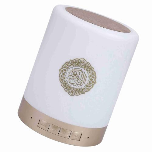 SEAFRONT Kabelloser Koran-Lautsprecher, Praktische 8GMP3 Touch-Lampe, für Koran-Home-Office-Beleuchtung