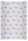 Bequem, Praktisch Wickelauflage 2 keil Wickelkommode harter Wickelmulde für Babybett 70x47 für Mädchen und Junge Abwaschbar PT70 404 Graue Regenbögen