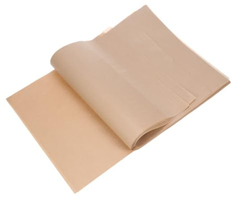 PRETYZOOM 100St Silikonpapier Pergamentpapier zum Backen Backpapiereinlage vorgeschnittenes Backpapier Pergamentpapier grillen Luftfritteuse pergamentpapier Kochwachspapiere