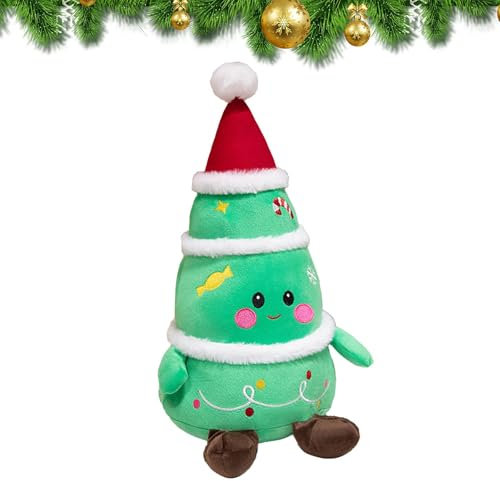 demaxiyad Weihnachtsplüschtiere,Plüsch-Weihnachtskuscheltiere | 9-Zoll-Weihnachts-Plüschtier - Tierplüschtiere, gefülltes Plüschtier, Frohe Weihnachten-Wurfkissen für alle Altersgruppen