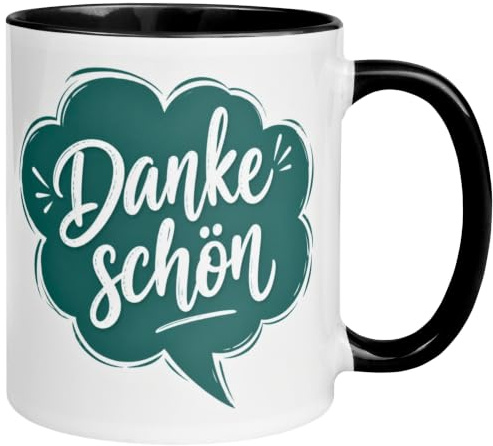 Dankeschön Geschenk Tasse | Einfach mal ein Danke | Männergeschenke Neutrale Danksagung Dankespruch