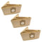 vhbw 30x Staubbeutel kompatibel mit Nilfisk-Alto GD 930 S 2 Cubic, GD 930 G Panther Staubsauger - Papier, 95,5cm x 17cm Sandfarben