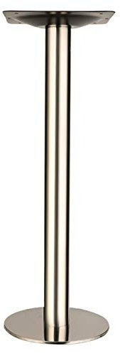 Stabile Edelstahl-Möbelbein-Säulenstütze für Tisch, Schreibtisch, Kaffee, Bar, Theke, einzigartig, robust, Einzelsäule, Tischbein, Fuß, Möbelbein.