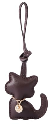 Katzen-Ledertaschen-Charm-Anhänger für Handtaschen, Rucksäcke, Tragetaschen, modisches Taschenzubehör, niedliche Schlüsselanhänger, PU-Auto-Anhänger