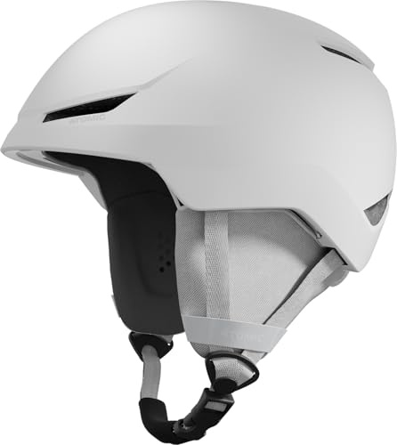 Atomic AN5006734M - Casco de esquí para Hombre, Color Blanco Jaspeado, 55-59