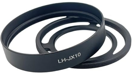 Austauschbare Kamera-Gegenlichtblenden aus Legierung mit Aushöhlungsmuster für X10, X20, X30 Serie, abnehmbare Metall-Gegenlichtblenden