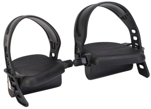 SKISUNO Professionelle Fahrradpedale 1 Paar aus Langlebigem Material mit Rutschfestem Design Ersatzteile für Heimtrainer und Fitnessbike Pedale für Indoor Training und Mountainbike