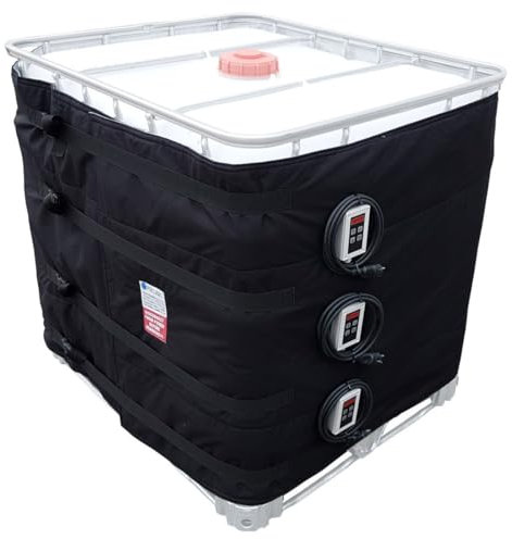 REKUBIK 1000l IBC Heizmantel Thermostat (230V) Leistung 3000W