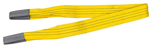 PETEX 47103219 Hebeband WLL 3.000 kg, Länge 2 m, Breite 90 mm, Gelb