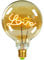 TIANFAN Vintage-Glühbirnen, LED-Glühbirne, 4 W, dimmbar, Liebes-/Heim-Buchstabe, dekorative Glühbirnen, 220/240 V, E27, Tischlampe (Love)