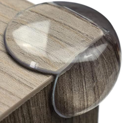 maliveo Premium Eckenschutz und Kantenschutz transparent aus Kunststoff - Geprüft - Rückstandslose Entfernung - Inklusive Ersatz - Stoßschutz für Baby und Kinder (28 Stück)