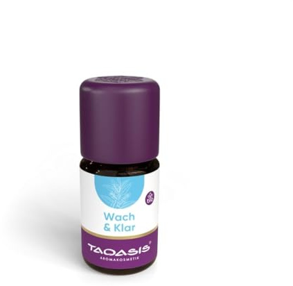 Baldini Duftkomposition Wach & Klar® 5 ml – 100 % naturreine ätherische Öle (Zitrone, Grapefruit, Litsea Cubeba), konzentrationsfördernd & belebend
