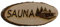 Baumscheibe Rindenscheibe Sauna Kelo Gravur Schild Geschenk Holz Erle unbehandelt + Aufhänger (1001 27-32 cm)
