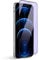 FoxCrypt Anti Blaulicht Panzerfolie für Apple iPhone 12/12 Pro - Anti Blue Rays - SCHWARZER Rand
