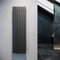 ELEGANT Design Flach Heizkörper 1600 x 465 mm Anthrazit Badheizkörper Einlagig Heizkoerper Vertikal Paneelheizkörper