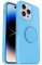 OtterBox iPhone 14 Pro (nur) Otter + Pop Symmetry Series Clear Case – You Cyan This (Blau), integrierte PopSockets PopGrip, schlanke, taschenfreundliche, erhöhte Kanten schützen Kamera und Bildschirm