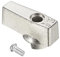 PATIKIL 40x20mm Valve Control Knob, Cast Iron Tee Crank Wing Handle Switch Replacement with Screws for Bathroom Kitchen, Silver Tone