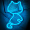 Eufrozy Insegna al neon gatto dimmerabile, luce al neon LED 30 * 15 cm con interruttore alimentato tramite USB, luce al neon a parete per cameretta dei bambini Soggiorno Festa di compleanno
