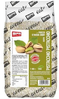 BPR Nutrition - Fiocco d'Avena Baby (1 kg, Pistacchio Pistacchio)