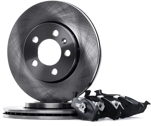 STARK Bremsen Set Vorne 256mm Bremsscheiben und Beläge Komplett Kompatibel mit VW POLO 9N Fox Schrägheck 5Z1, 5Z3, 5Z4, SKODA Fabia II Schrägheck 542 Fabia II Combi 545 FABIA 6Y2