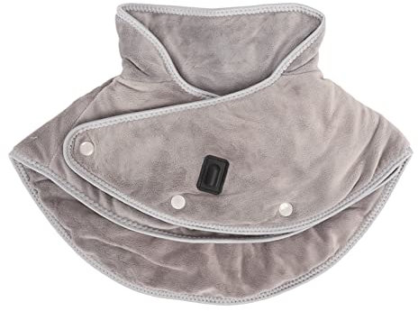 Heating Pad for Neck and Shoulders, Electric Heated Neck Shoulder Wrap, USB Neck Heating Warmer Pad with 3 Heat Settings, 3 Auto Off, for Upper Back Pain and Cramps Pain Relief