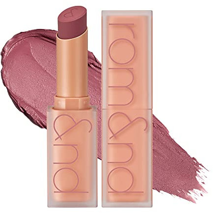 rom&nd ZERO MATTE LIPSTICK, 22 MAUVE BEANS, Soft & Blurry, Trendige Lippen, K-Beauty, Nude Lips, Keine faltigen Lippen, Intensive Farbe, Hochpigmentiert