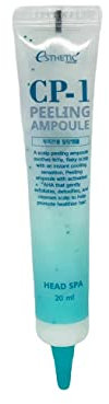 CP-1 Head Spa Peeling Ampoule 20 ml Kopfhaut Peeling Haarmaske Regt Haarwachstum Beruhigt Juckende Schuppige Vitamine C und E Haarspülung Sofortigen Kühlbehandlung AHA und BHA Säuren