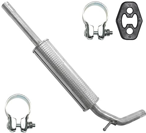 Polmo Mitteltopf Auspuff für VW Lupo 1 I Polo 3 III 6N 1.0 1.3 1.4 1.6