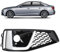 DM Autoteile 103234 Nebelscheinwerfer Gitter Stoßstange vorne rechts kompatibel für Audi A4 B9 8W2 8WC Avant