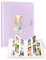 Heartsking Fotoalbum mit 1 Taschen, 272 Pockets Mini Album, 3 Zoll Film Passend für Mini 9 8 11, Fotoalbum Perfekt für Familie/Hochzeit/Baby(Lila)