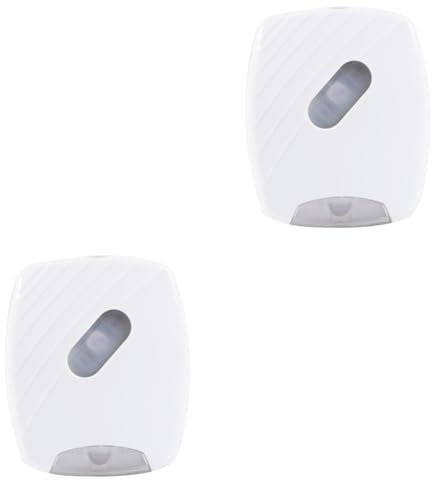jojofuny 2St Toilettenlicht geführte Toilette RGB-Toilette Ganglichter bewegungsmelder für led wc beleuchtung Toiletten-LED-Licht Toilettenlampe LED-Nachtlicht Toilettendeckel Weiß