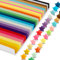 Bascetta Origami Sterne - 27 Farben, 1350 Stück Origami Papierstreifen Paket