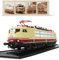 Risopen HO Locomotiva modello per 1973 BR103 226-7 finito Treno Track Model Collection Nessun montaggio richiesto treno decorazione regalo per adulti (giallo)