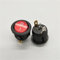Wippschalter 1 Stück 20 mm KCD1 LED-Schalter 10 A 12 V Licht-Netzschalter Auto-Knopfbeleuchtung EIN/Aus 3-poliger runder Wippschalter(R-ed,220V)