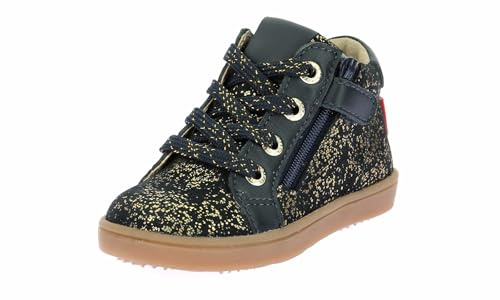 Kickers Unisex Kinder Welly Sneaker, Marineblatt, 24 EU