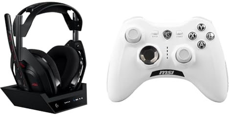 Logitech G Astro A50 & MSI Force GC30 V2 White Kabelloser