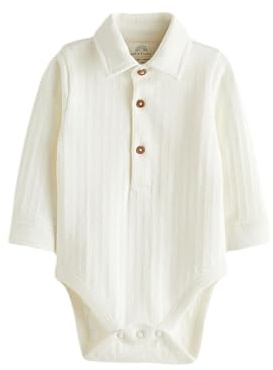 NEXT Baby Jungen Standard Gesmokter Body